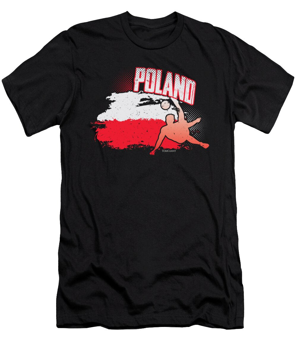 Football Worldcup Poland Poles Soccer Team Sports Footballer Rugby Gift Thomas Larch T-Shirt