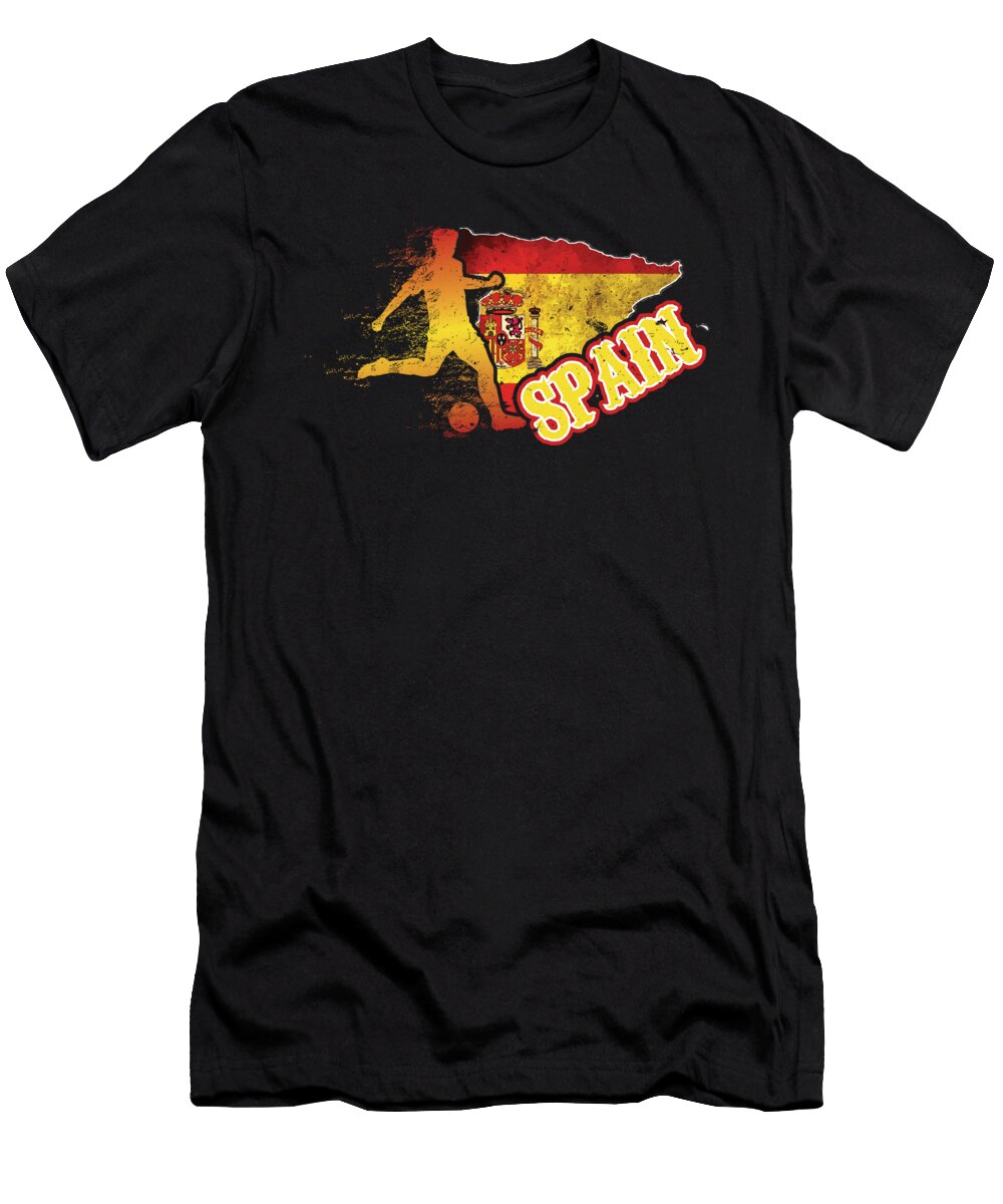 Football Worldcup Spain Spanish Spaniards Soccer Team Sports Footballer Rugby Gift Thomas Larch T-Shirt