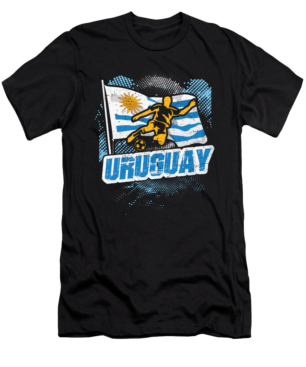 Football Worldcup Uruguay Uruguayans Soccer Team Sports Footballer Rugby Gift Thomas Larch T-Shirt