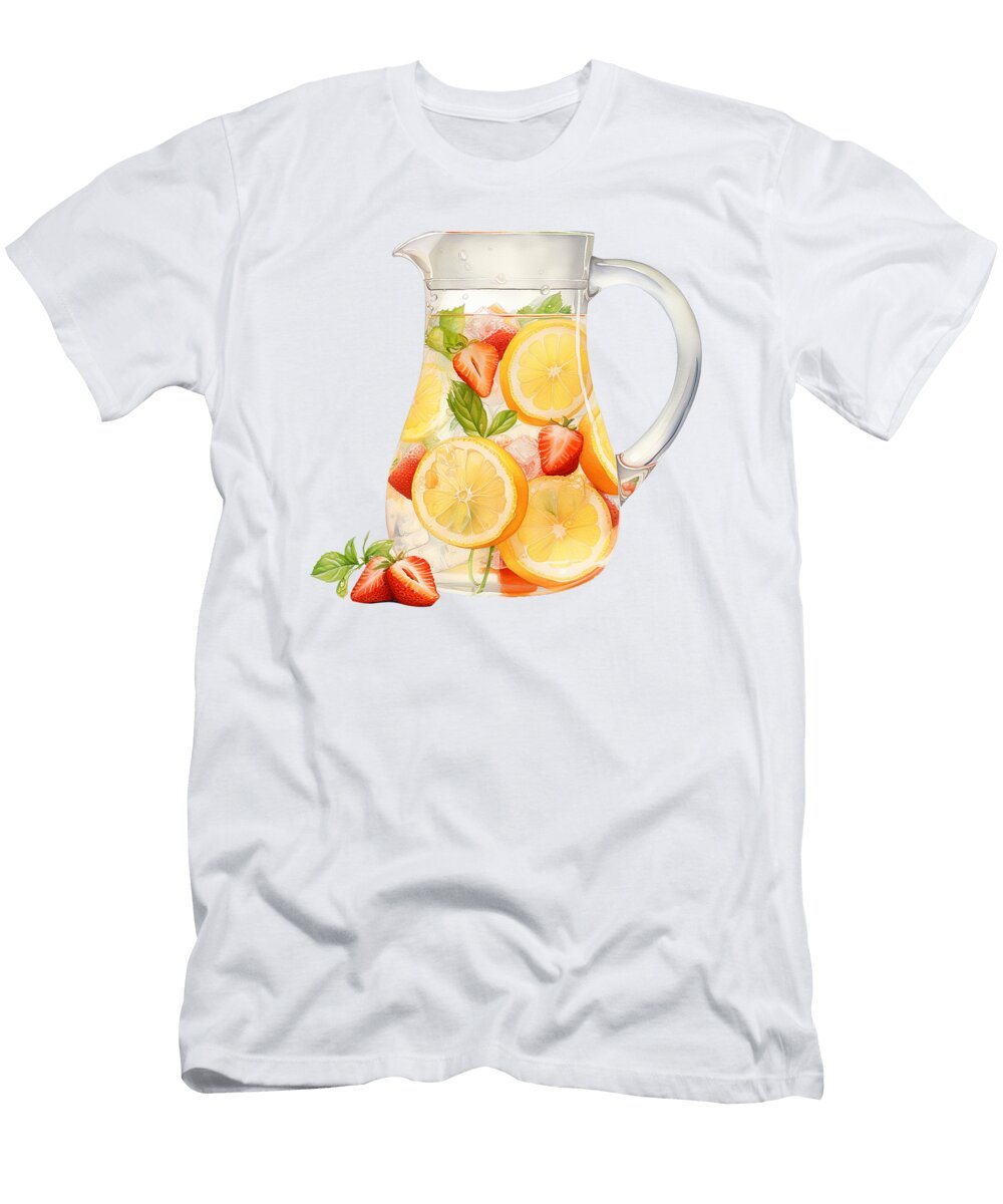 Fruit Infused Water Pitcher Shawn Goth T-Shirt