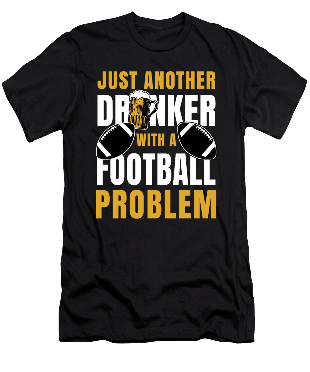 Funny American Football Player Gift USA Sunday Muc Designs T-Shirt