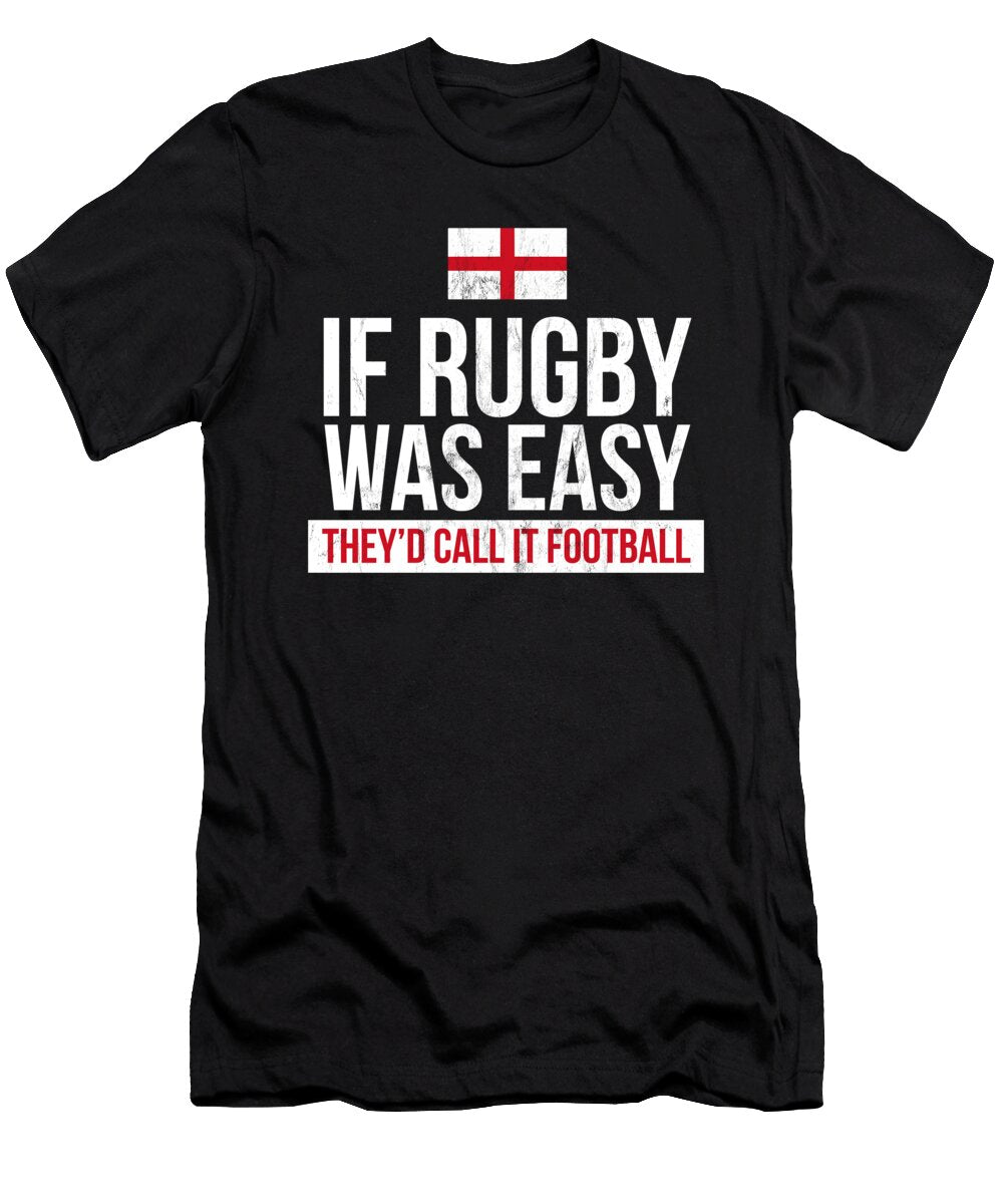 Funny England Rugby English Rugby Noirty Designs T-Shirt
