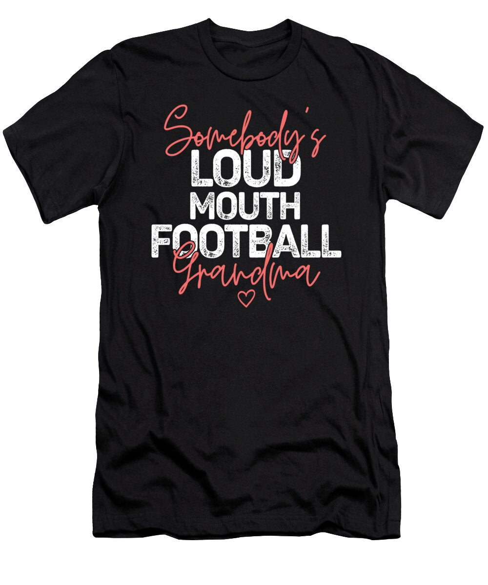 Funny Football Grandma Pregnancy Announcement Deon Du Plessis Art T-Shirt
