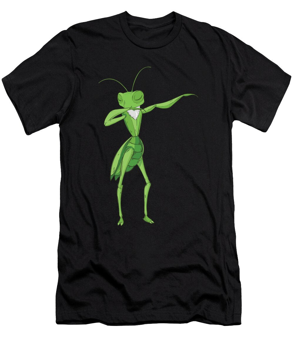Funny Grasshopper Dab Kids Noirty Designs T-Shirt
