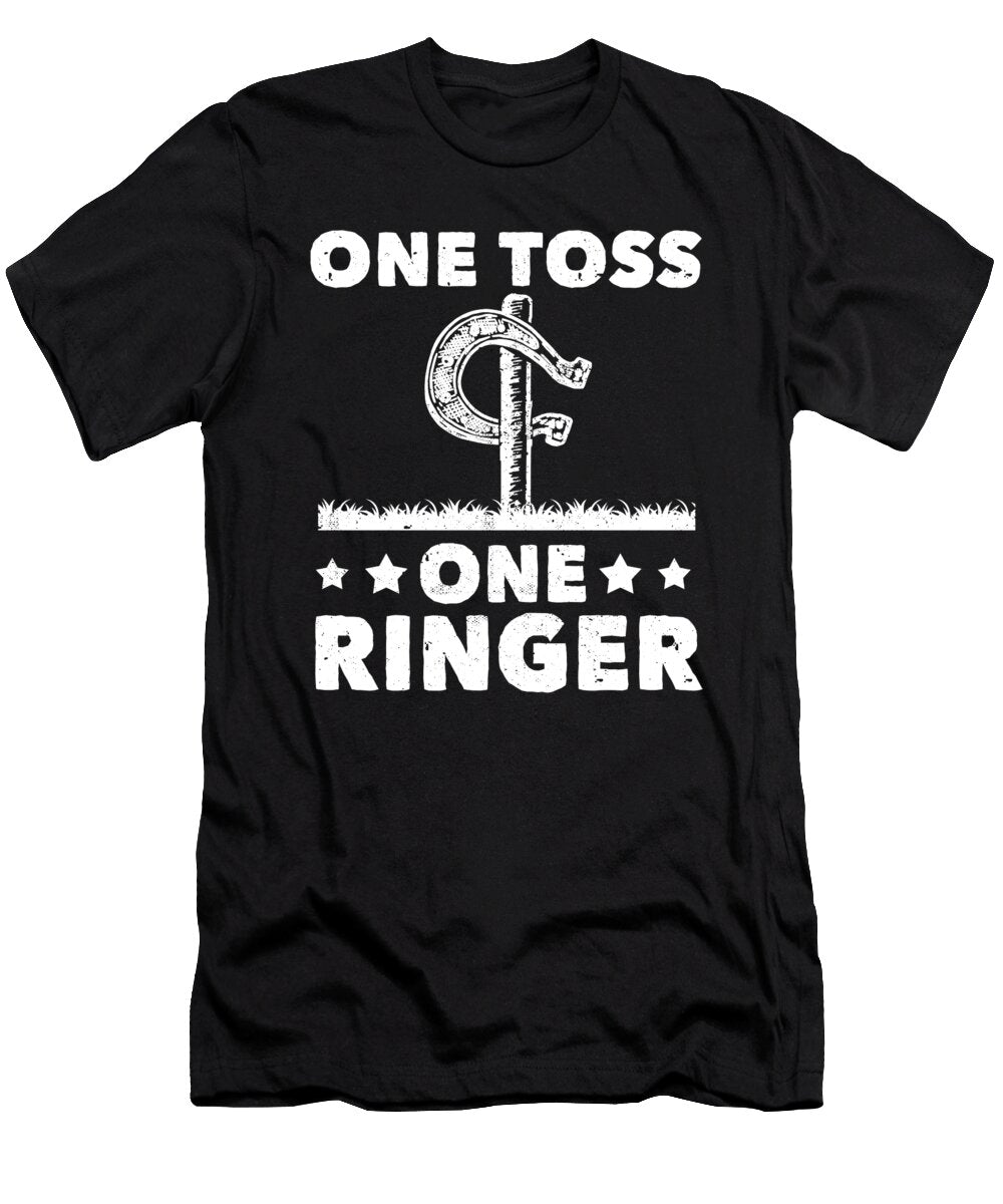 Funny Horseshoe Pitching Me T-Shirt