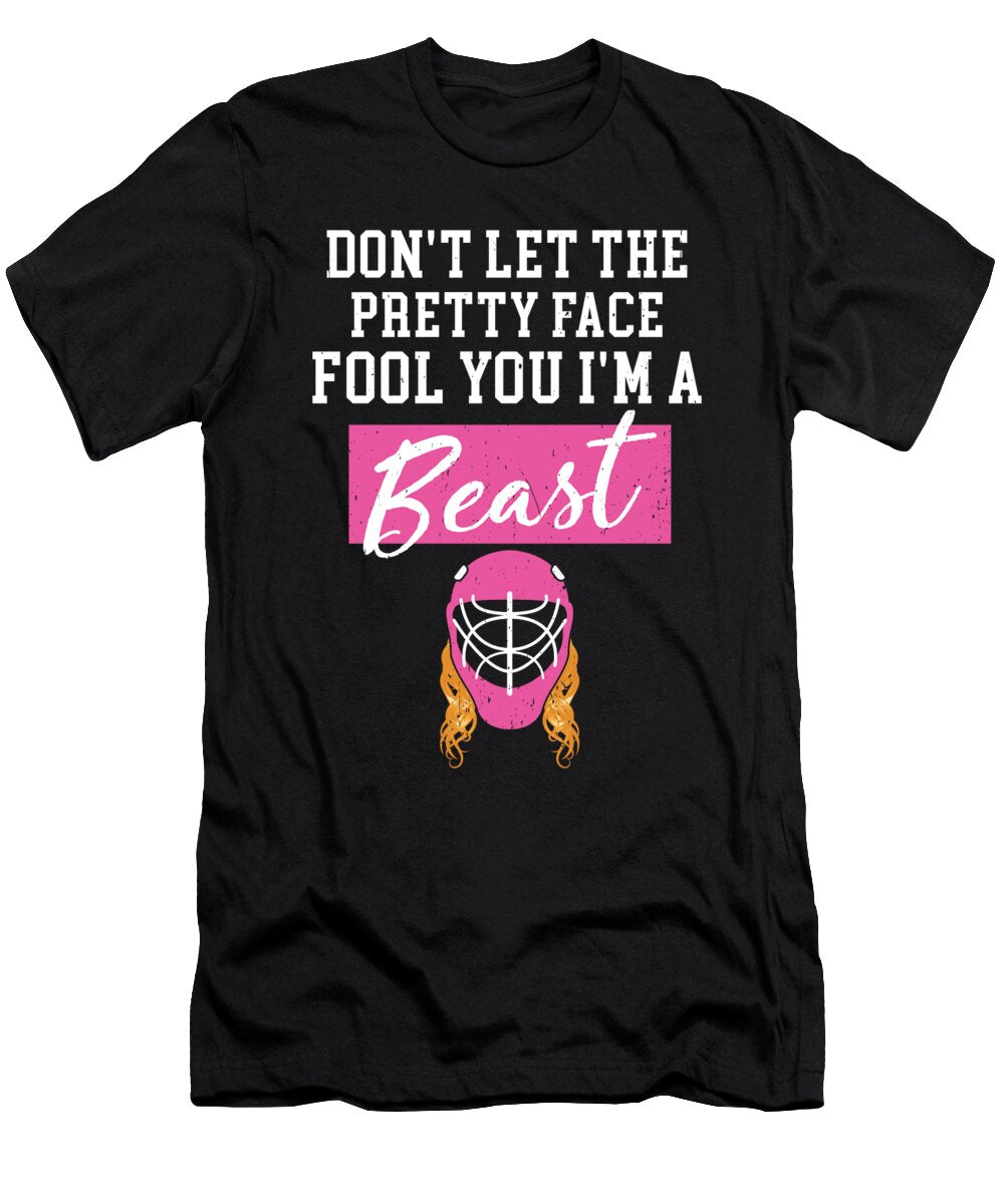 Funny Ice Hockey Girl Hockey Mom Me T-Shirt