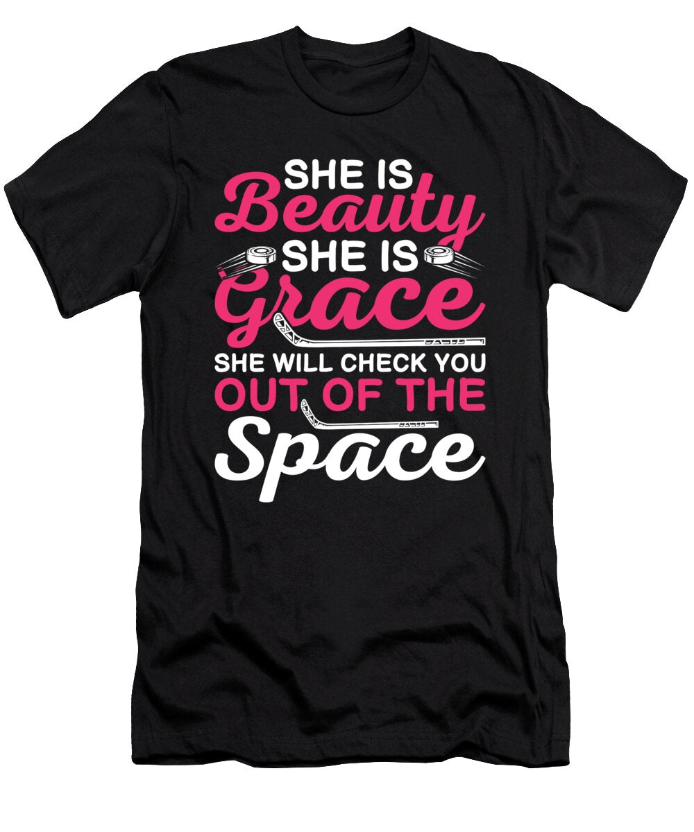 Funny Ice Hockey Girl Me T-Shirt