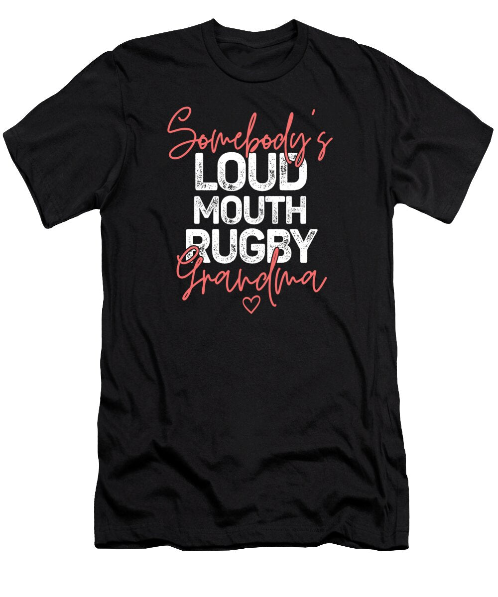 Funny Rugby Grandma Pregnancy Announcement Deon Du Plessis Art T-Shirt