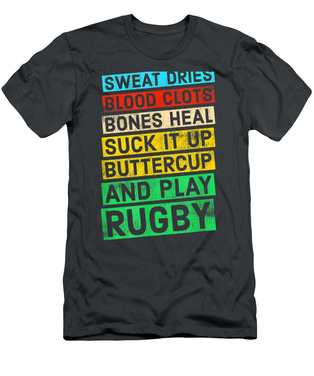 Funny Rugby Quote Play Rugby Heidih Georg T-Shirt