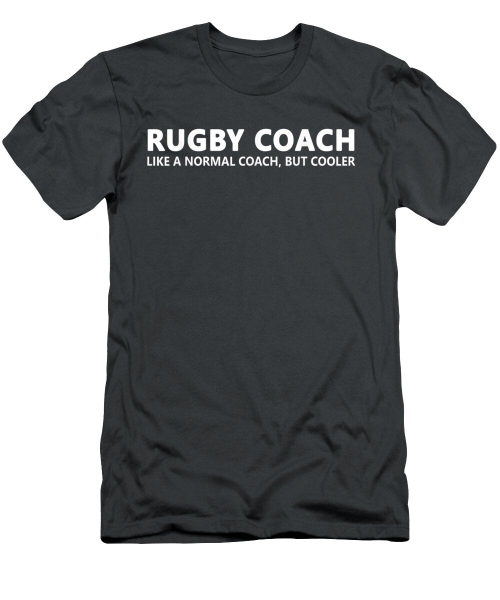 Funny Rugby Trainer Definition Rugby Coach Jeirad Lars T-Shirt