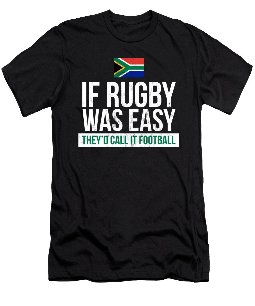 Funny South Africa Rugby Rugby Noirty Designs T-Shirt