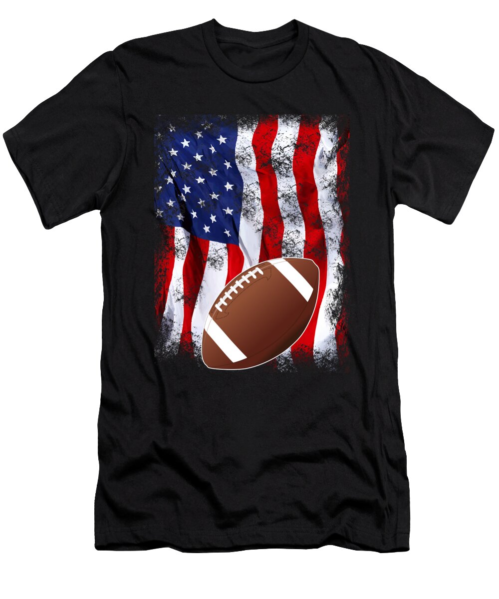 Funny Sunday USA American Football Player Gift Muc Designs T-Shirt