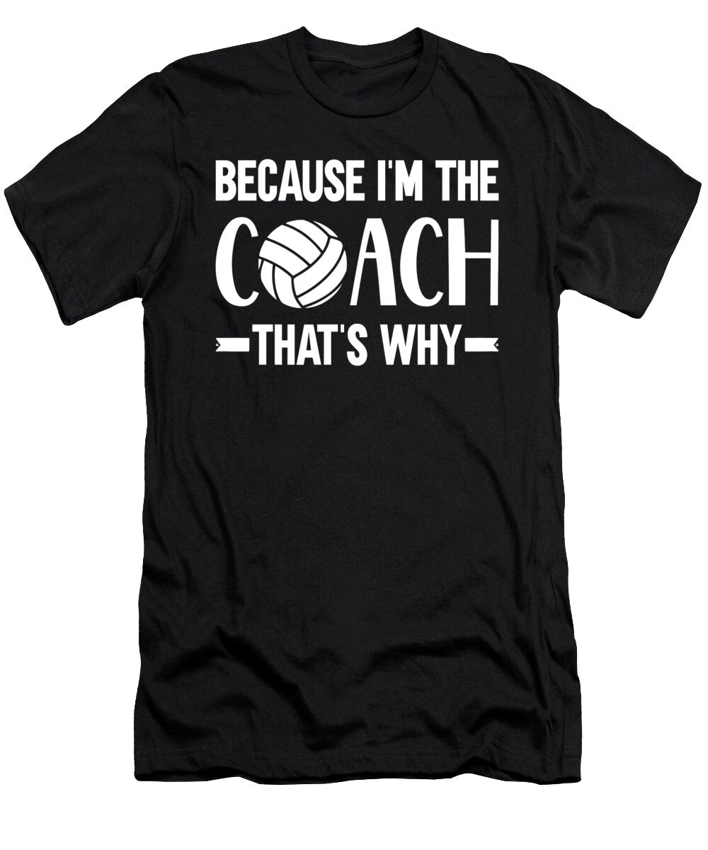 Funny Volleyball Coach Me T-Shirt