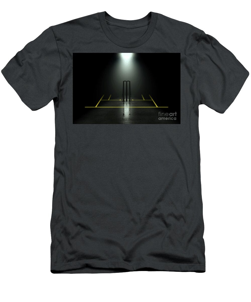 Futuristic Cricket Wickets Allan Swart T-Shirt