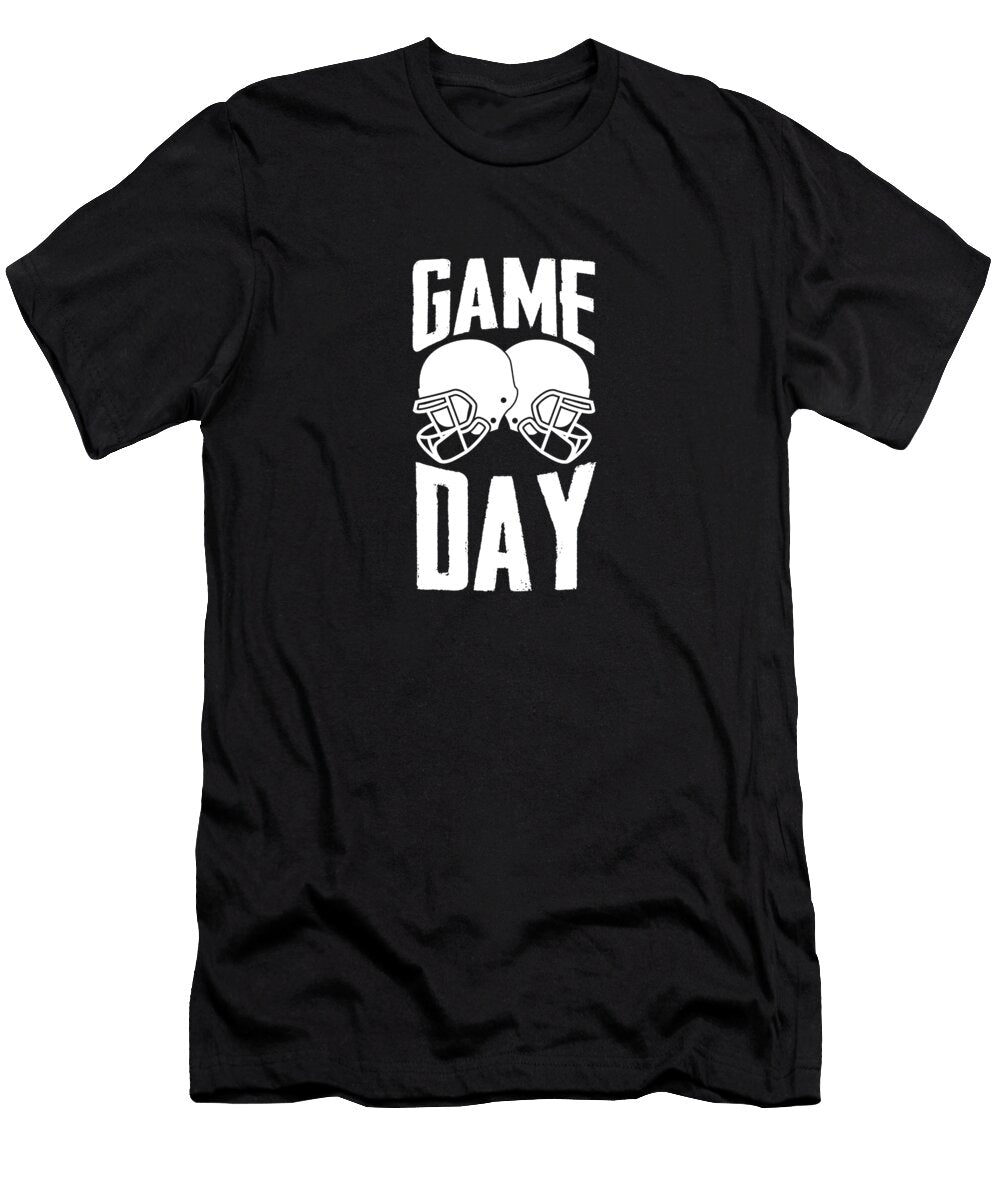 Game Day American Football Helmet Rugby Player Taylor Russell T-Shirt