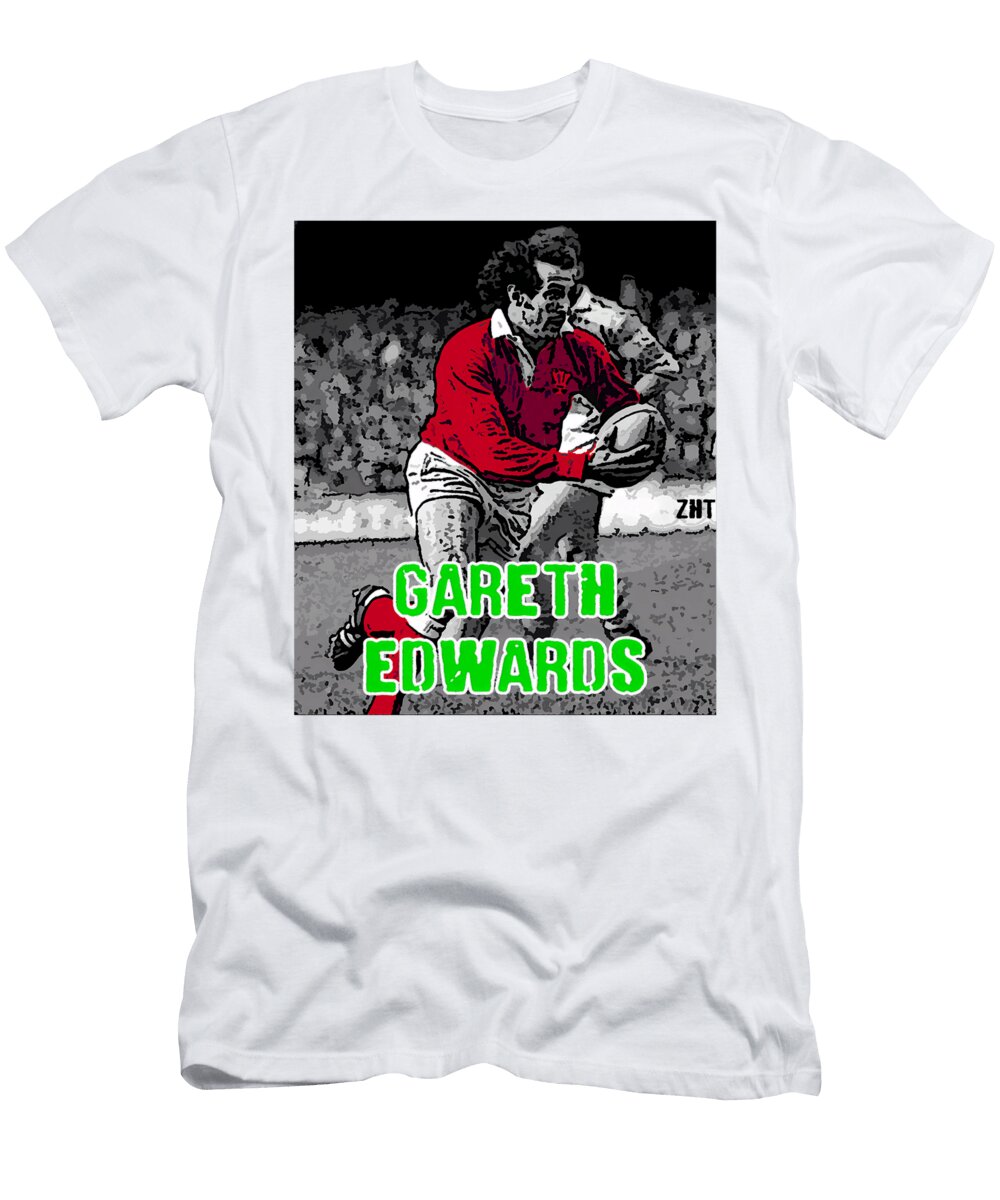 Gareth Edwards Rugby Tribute Milar Style T-Shirt