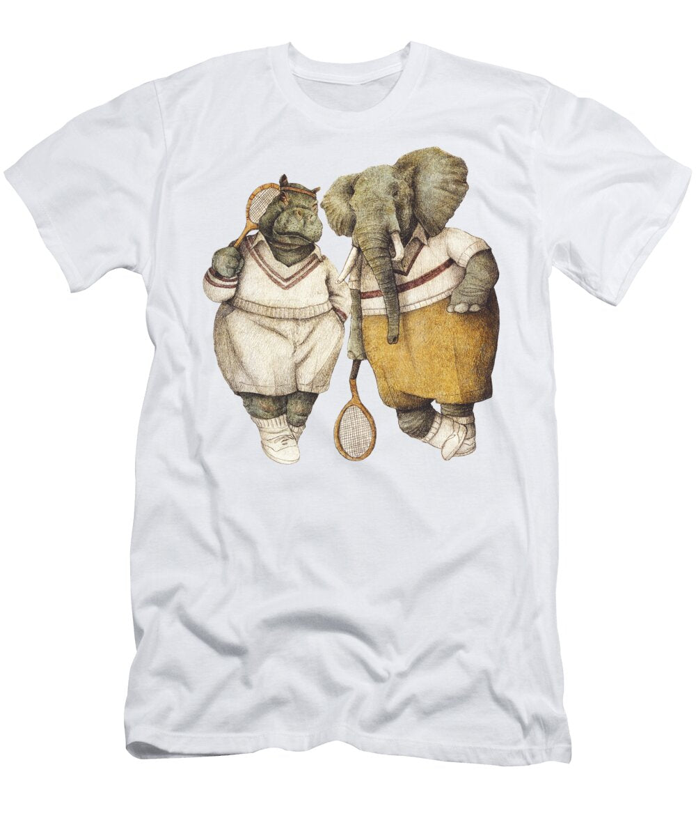 Gentlemen of the Court Mike Koubou T-Shirt