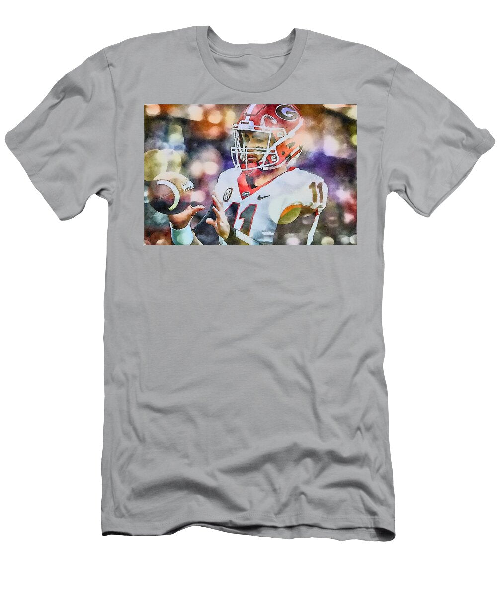 Georgia Qb Jake Fromm Dennis Baswell T-Shirt