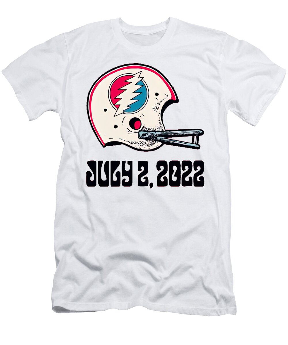 Gillette Stadium Helmet Rugby July 22 Dead and Company T-Shirt