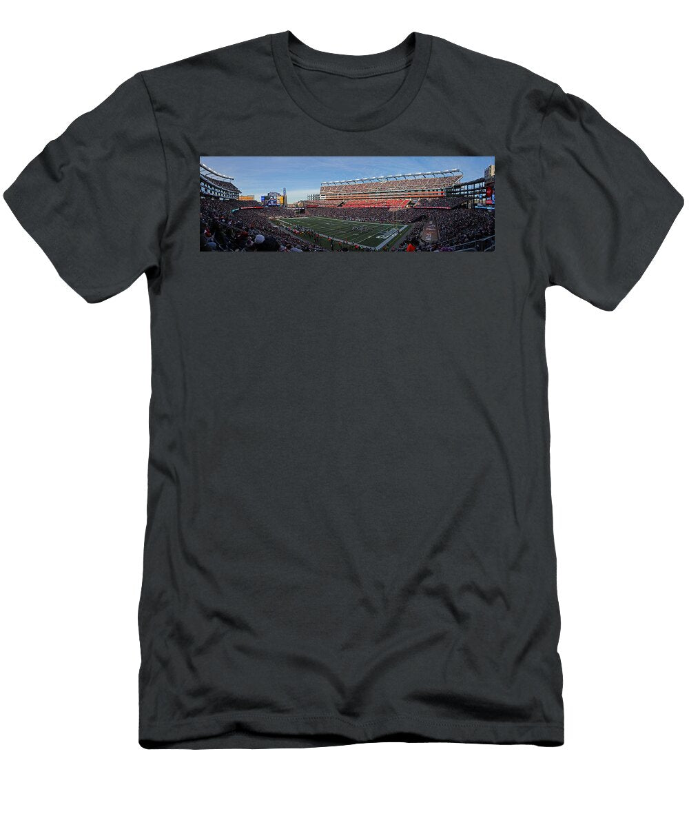 Gillette Stadium Panorama Juergen Roth T-Shirt