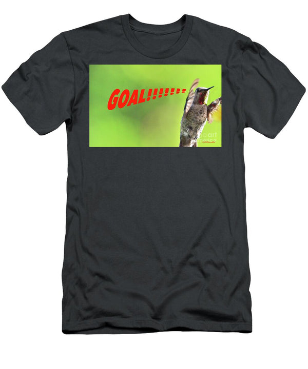 Goal Hummingbird in the Spirit of the Olympics Debby Pueschel T-Shirt