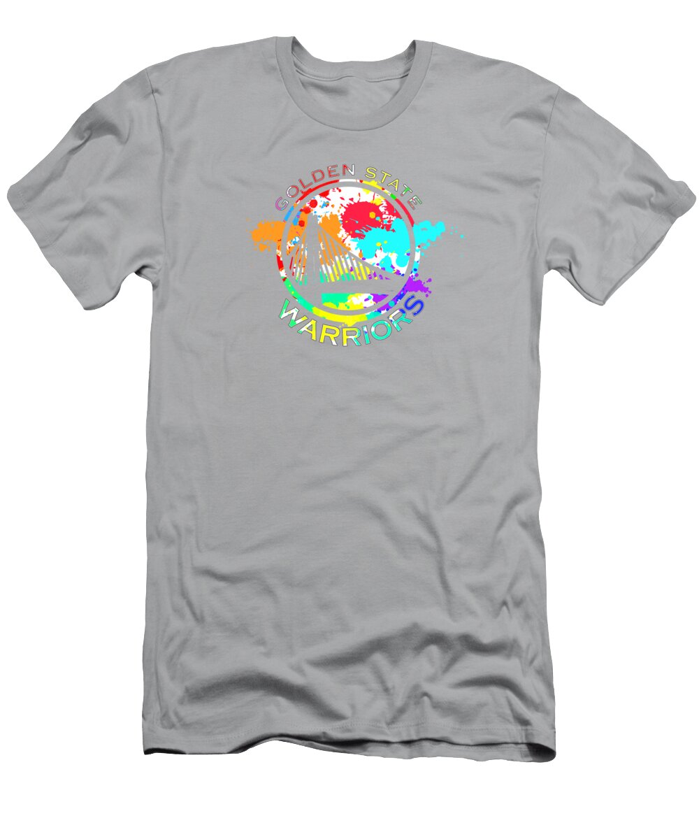 Golden State Warriors Pop Art Ricky Barnard T-Shirt