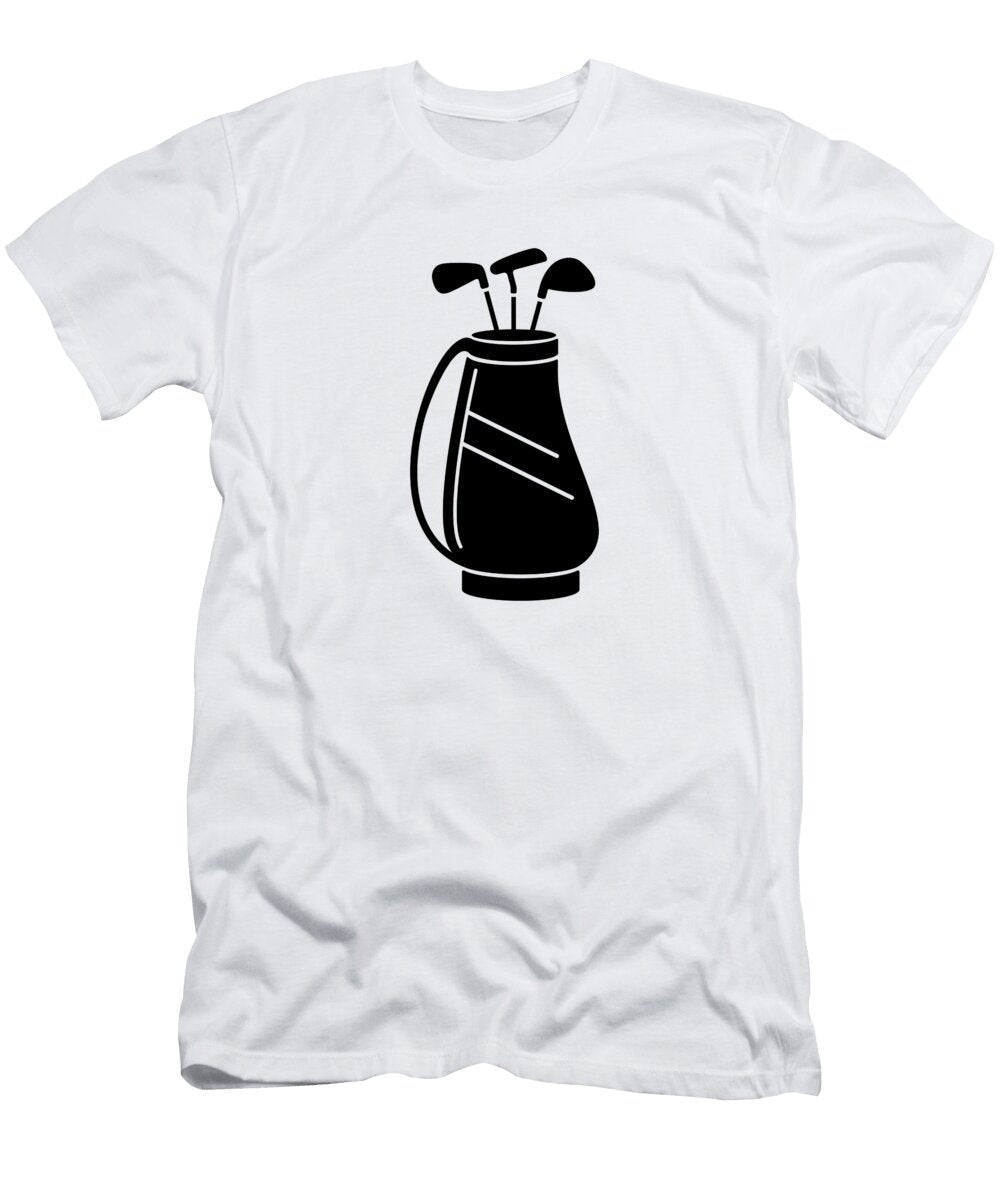 Golf Caddy Vector Tim Hester T-Shirt