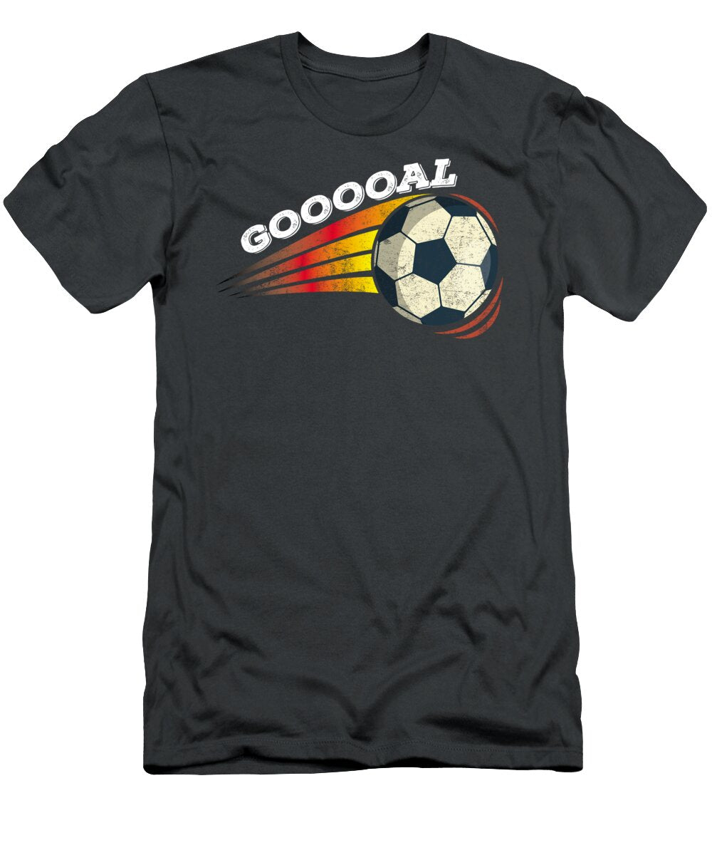 Goooooal Soccer for Men Women Kids Club Player Tournament Crazy Squirrel T-Shirt