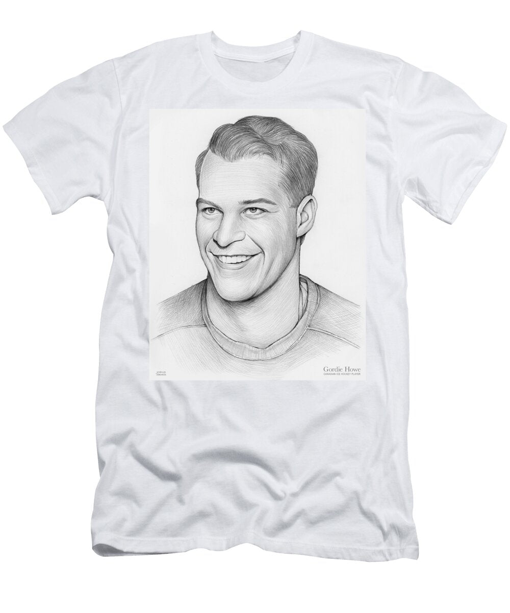Gordie Howe 28mar26 Greg Joens T-Shirt