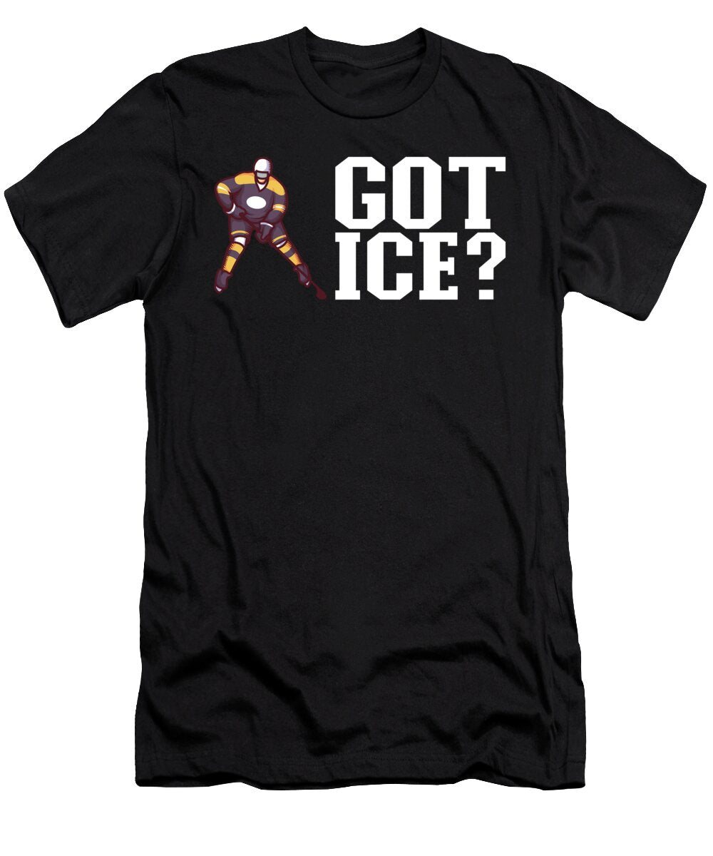 Got Ice Funny Ice Hockey Gift Bi Nutz T-Shirt