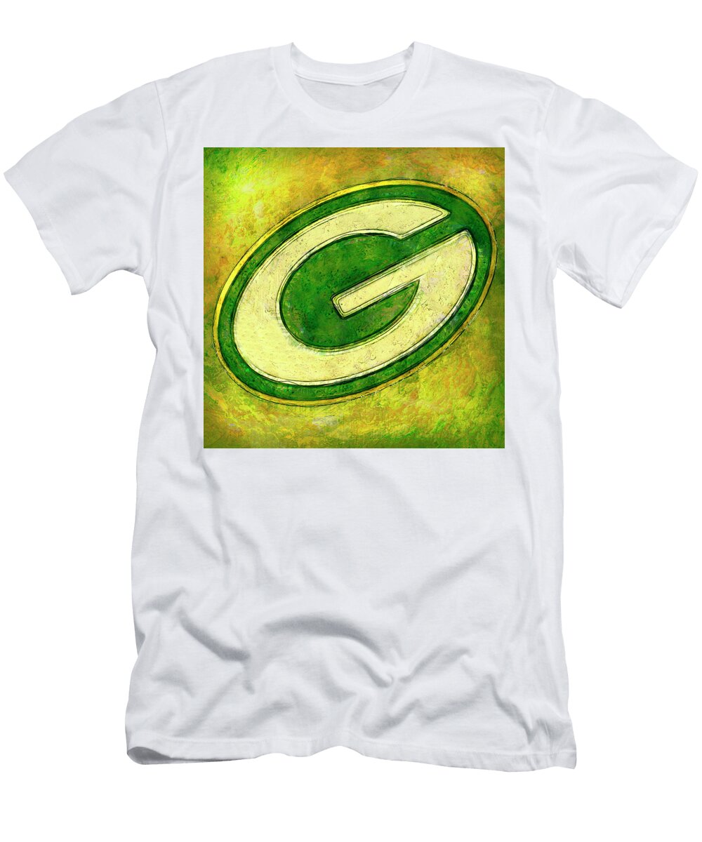 Green Bay Packers Logo Jack Zulli T-Shirt