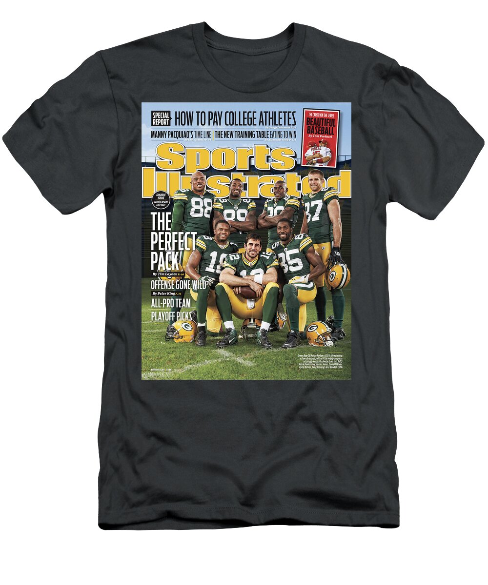 Green Bay Packers the Perfect Pack November 07 2011 Sports Illustrated Cover T-Shirt