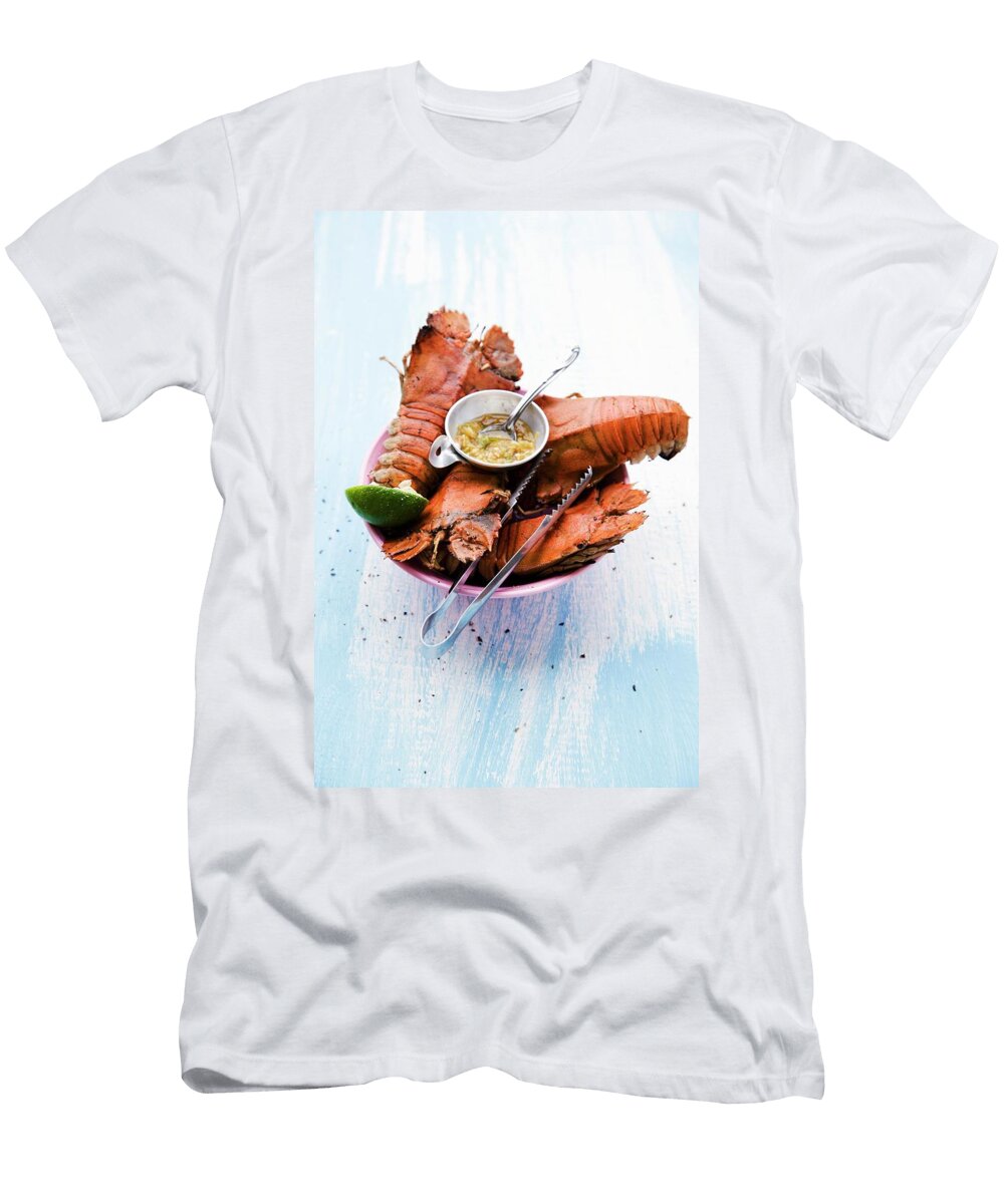 Grilled Flathead Lobster with a Dip Thailand Michael Wissing T-Shirt