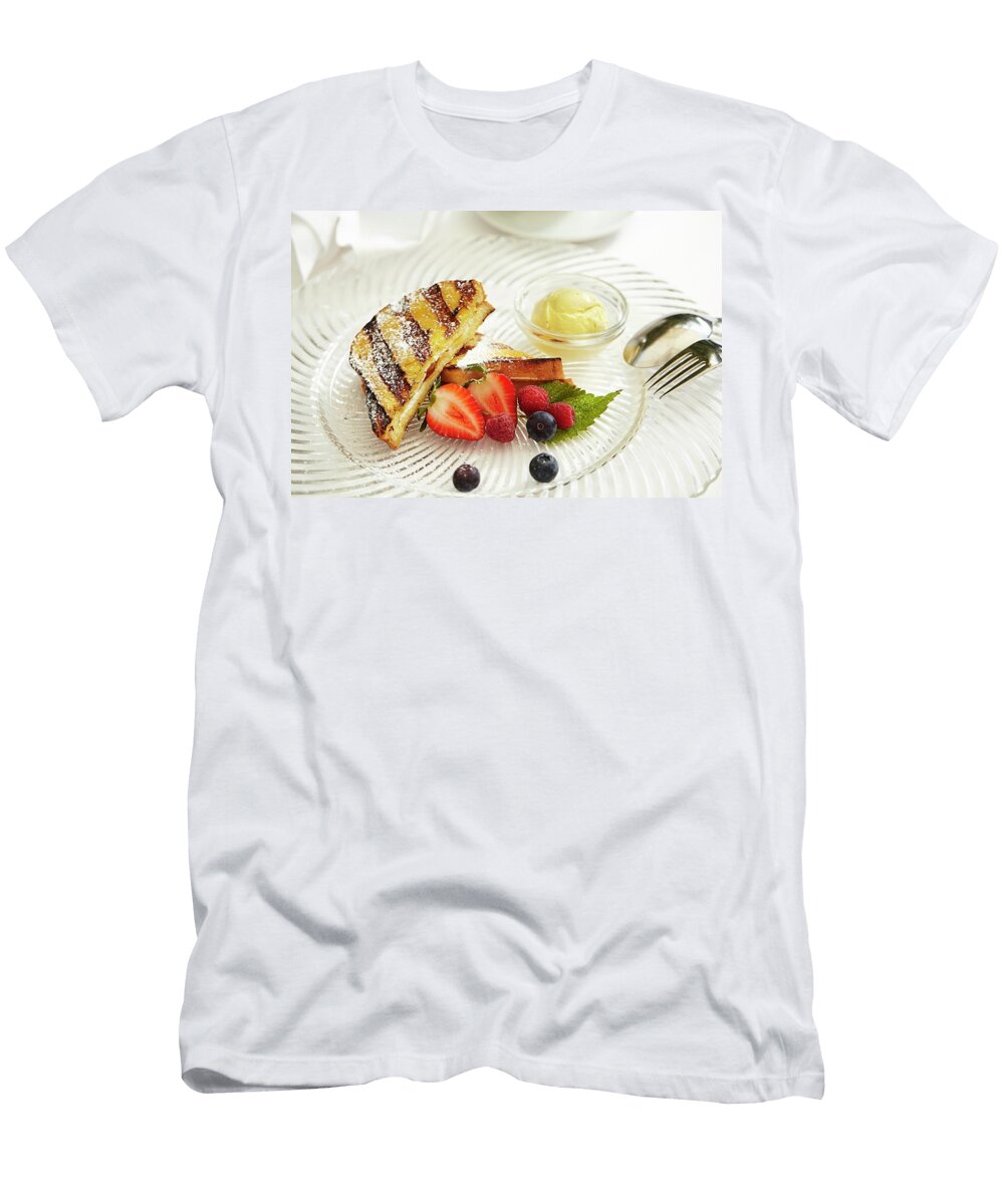 Grilled French Toast with Fruit and Vanilla Ice Cream Herbert Lehmann T-Shirt