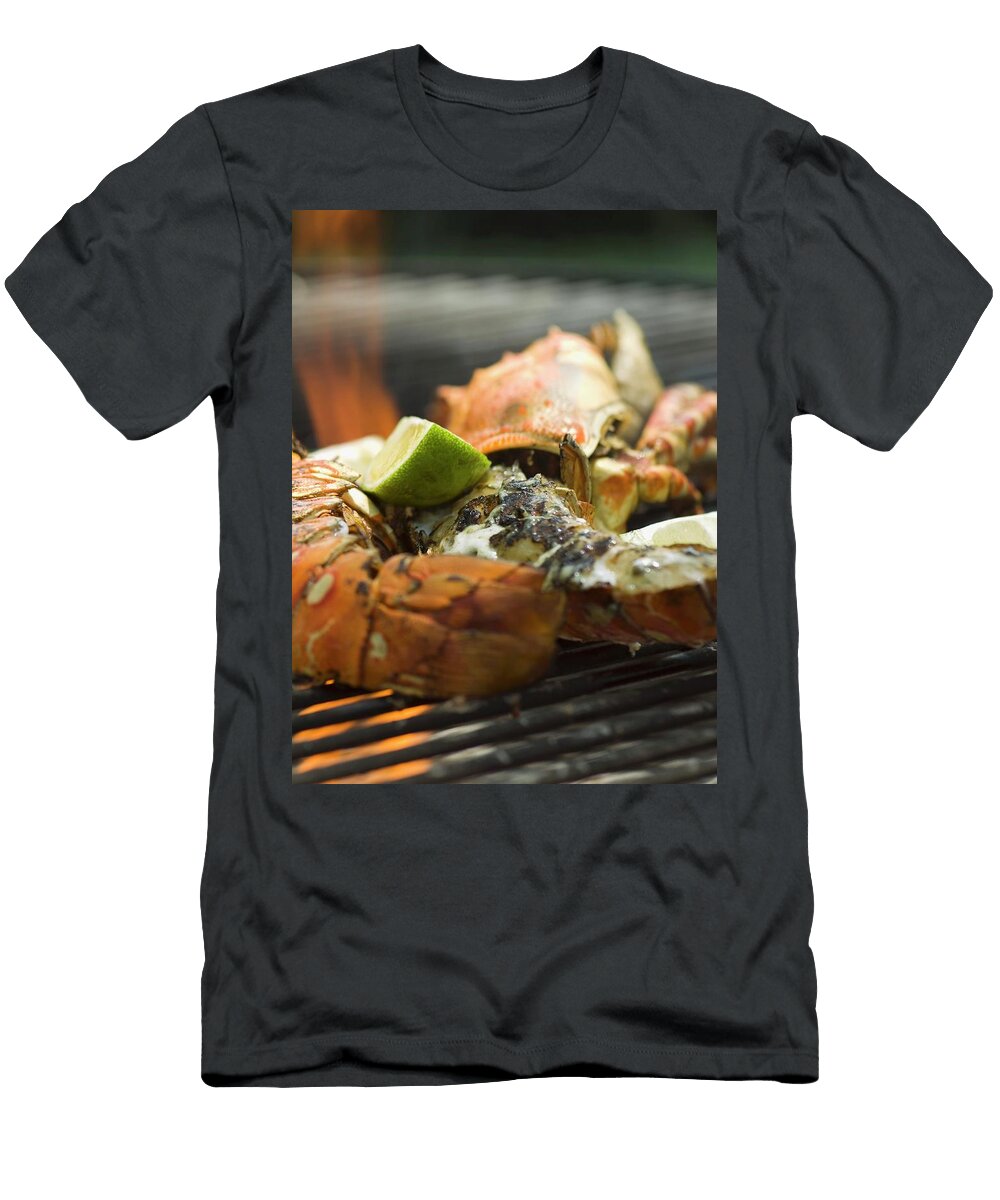 Grilled Lobster Served with Basil Mayonnaise Great Stock T-Shirt