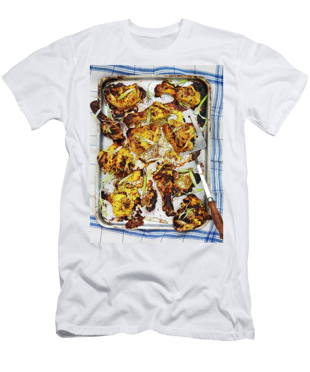 Grilled Persian Saffron Chicken Hugh Johnson T-Shirt