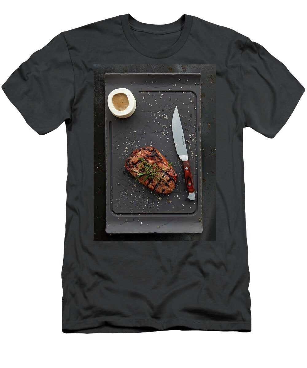 Grilled Ribeye Steak with Sauce Robbert Koene T-Shirt