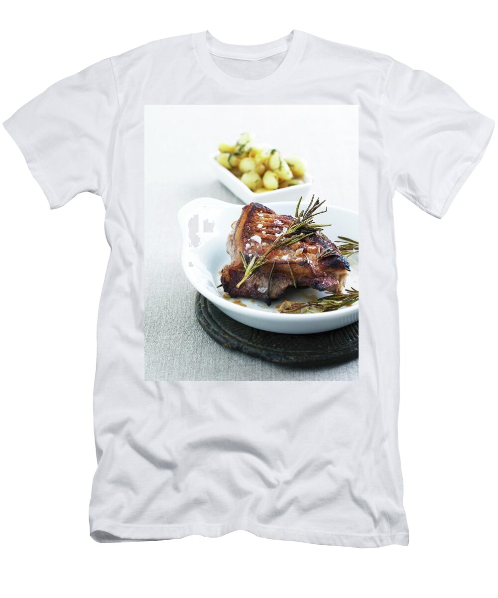 Grilled Rosemary Steak with a Potato Salad Mikkel Adsbl T-Shirt