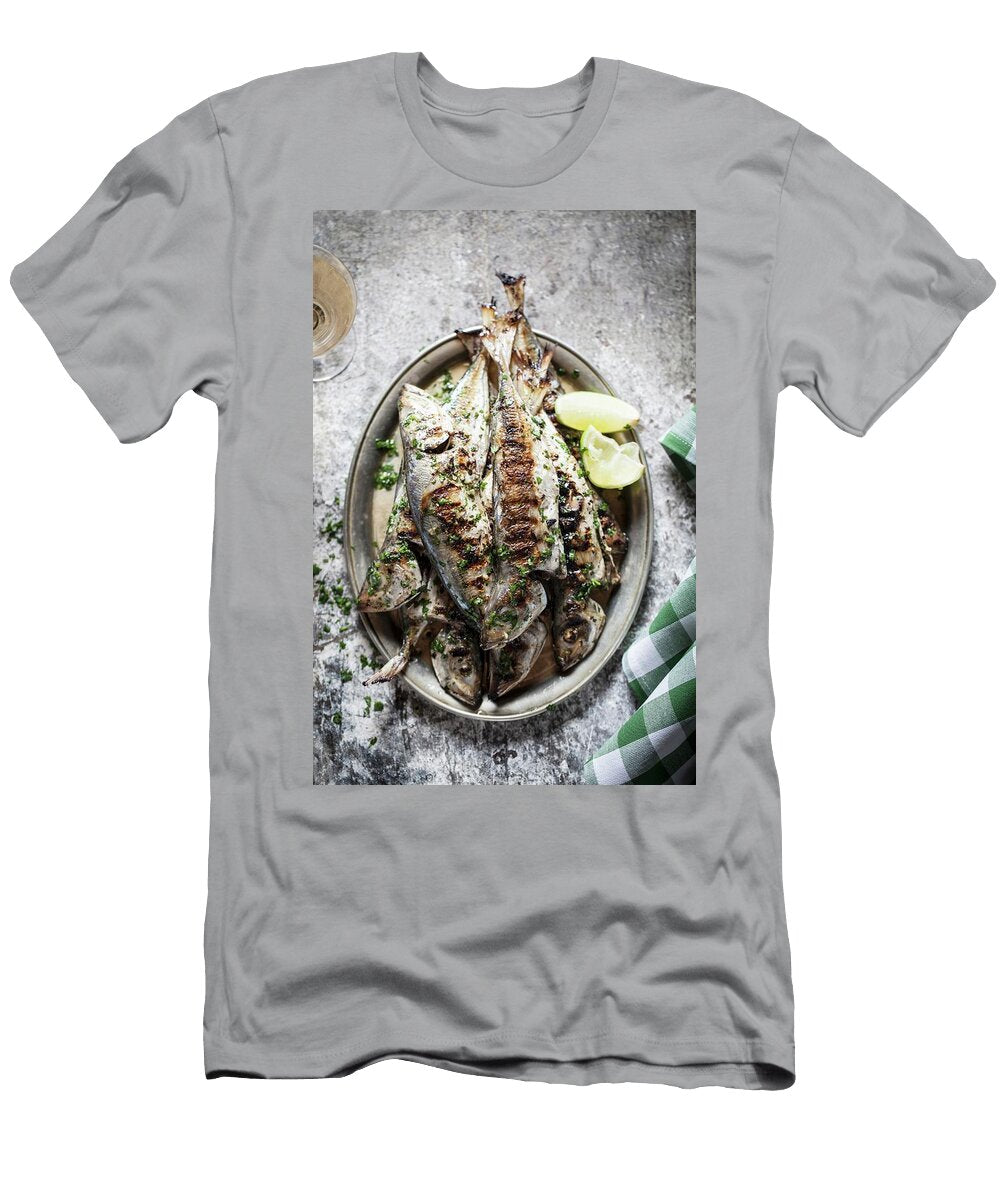 Grilled Sardines with Parsley Malgorzata Stepien T-Shirt