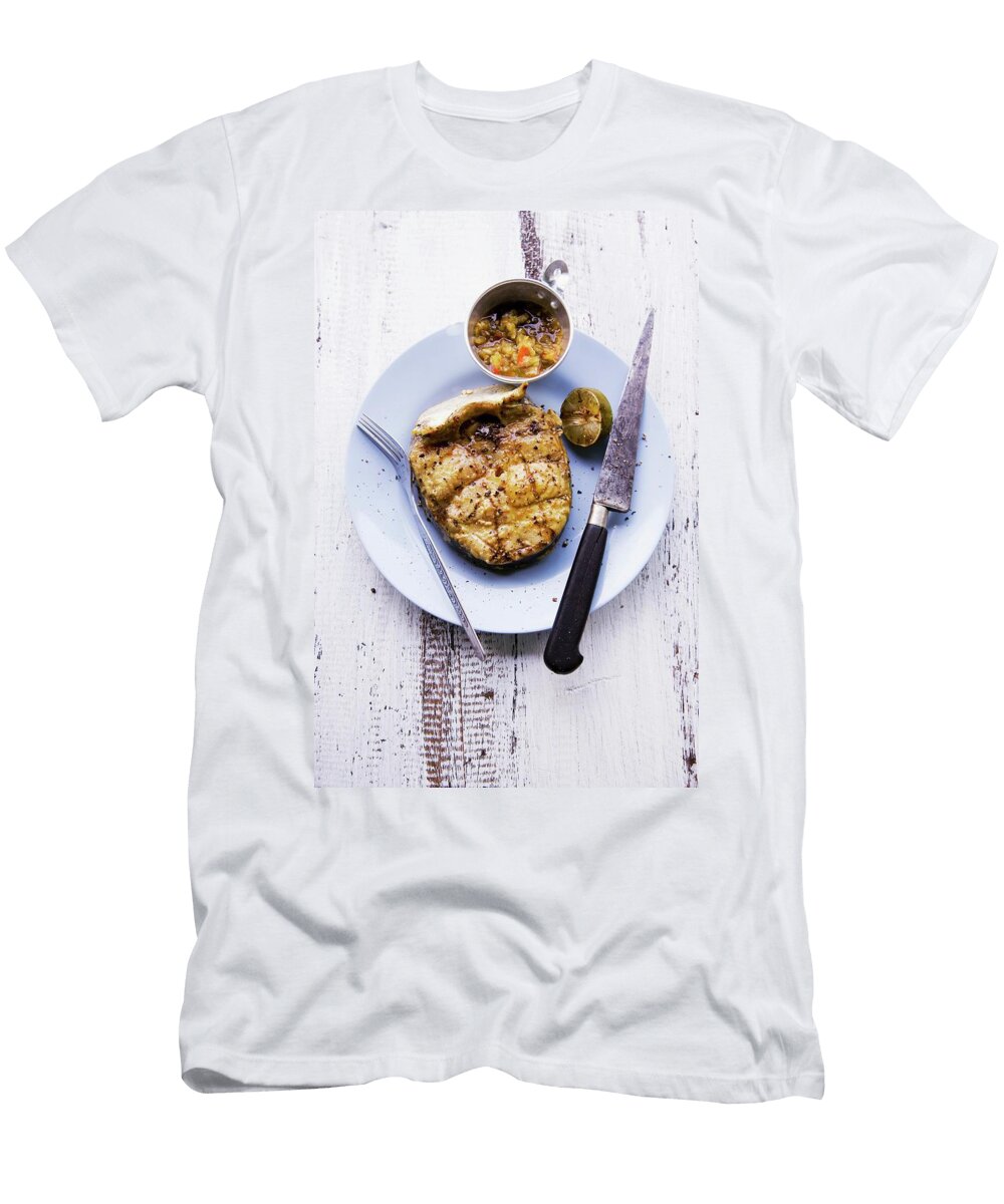Grilled Tuna Fish Steak with a Spicy Fish Sauce Michael Wissing T-Shirt