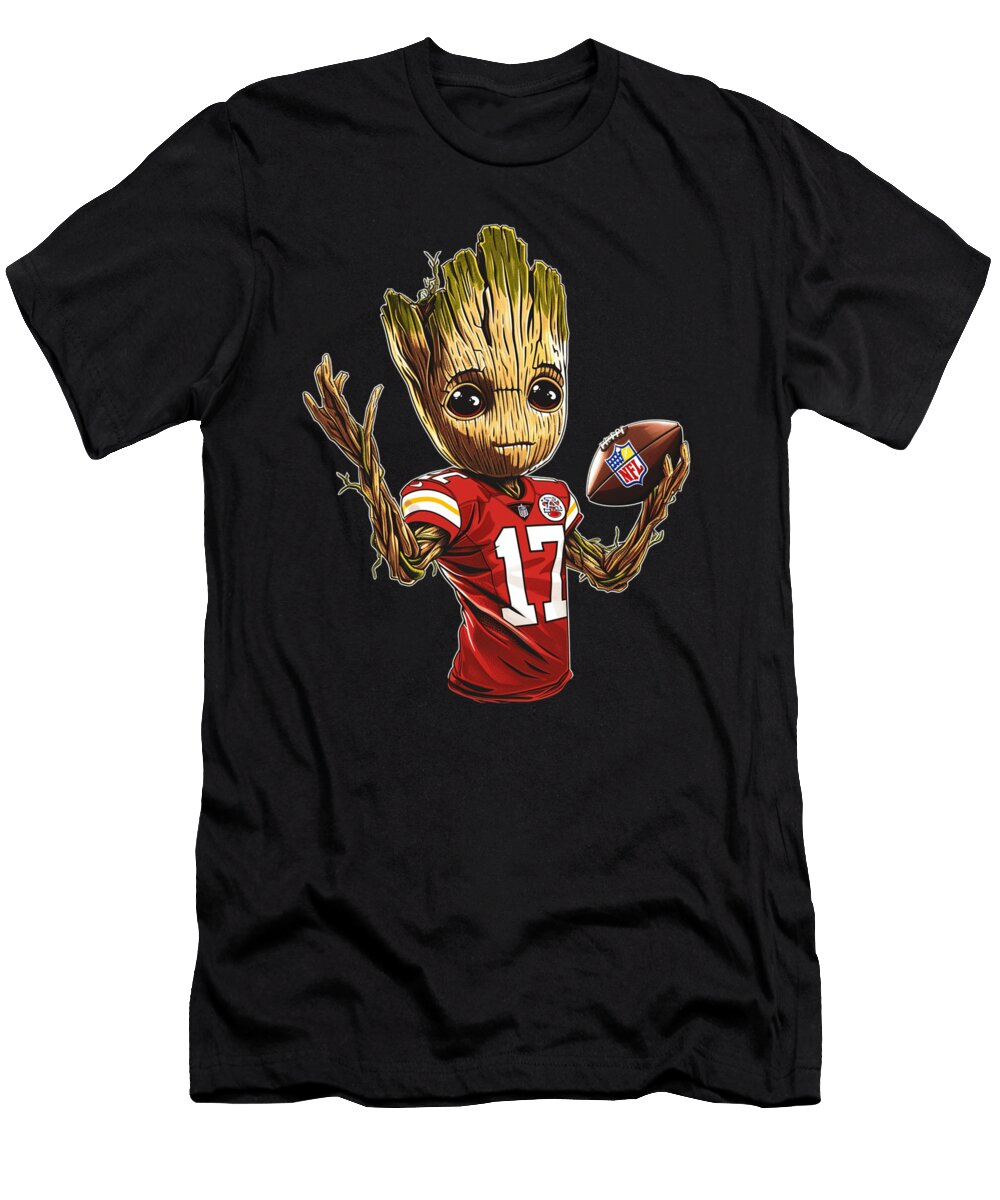 Groot Vs Chiefs Logo Ascent Cecils Willis T-Shirt