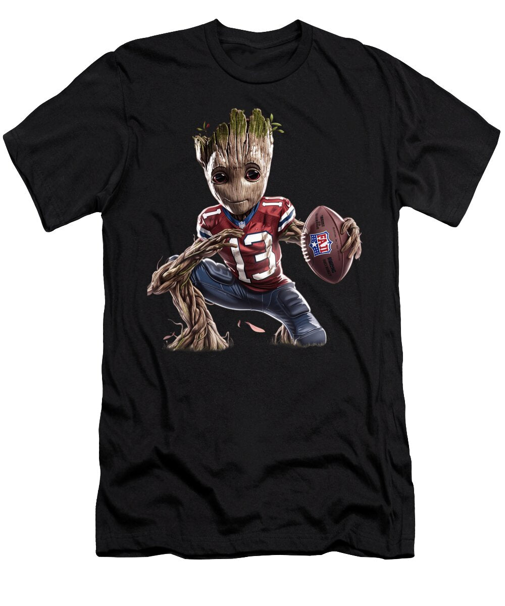 Groot Vs Chiefs Logo Clash Cecils Willis T-Shirt