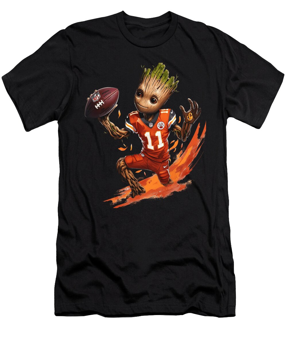 Groot Vs Chiefs Logo Climax Cecils Willis T-Shirt