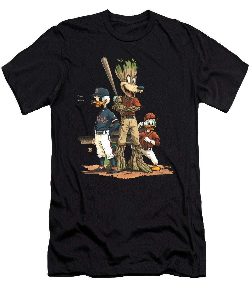 Groot Vs Chiefs Logo Escape Cecils Willis T-Shirt