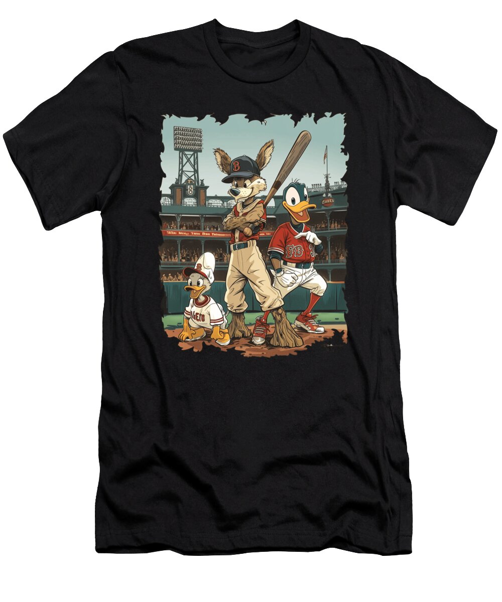 Groot Vs Chiefs Logo Exiting Cecils Willis T-Shirt