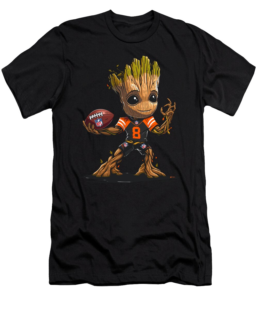 Groot Vs Chiefs Logo Fundaments Cecils Willis T-Shirt