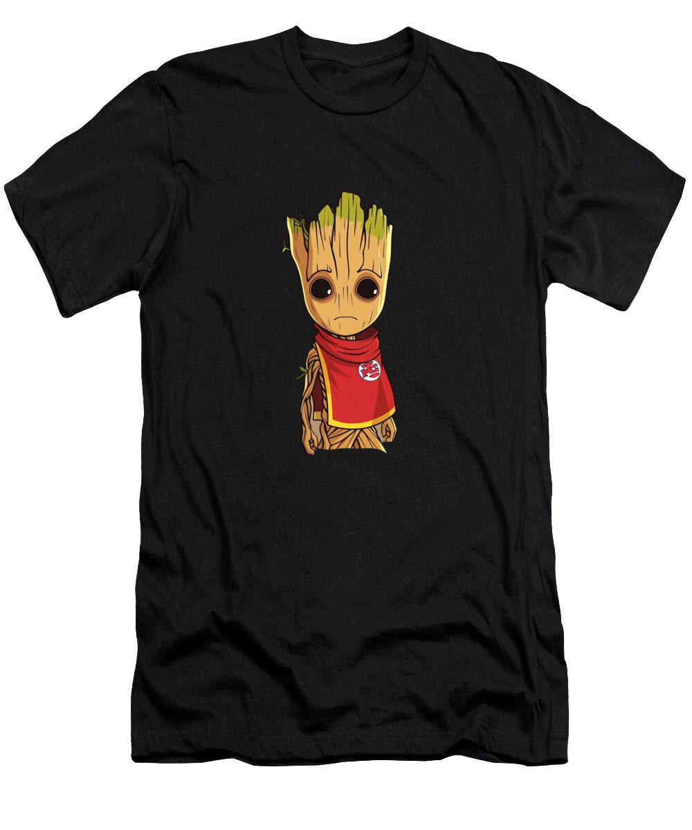 Groot Vs Chiefs Logo Launching Cecils Willis T-Shirt