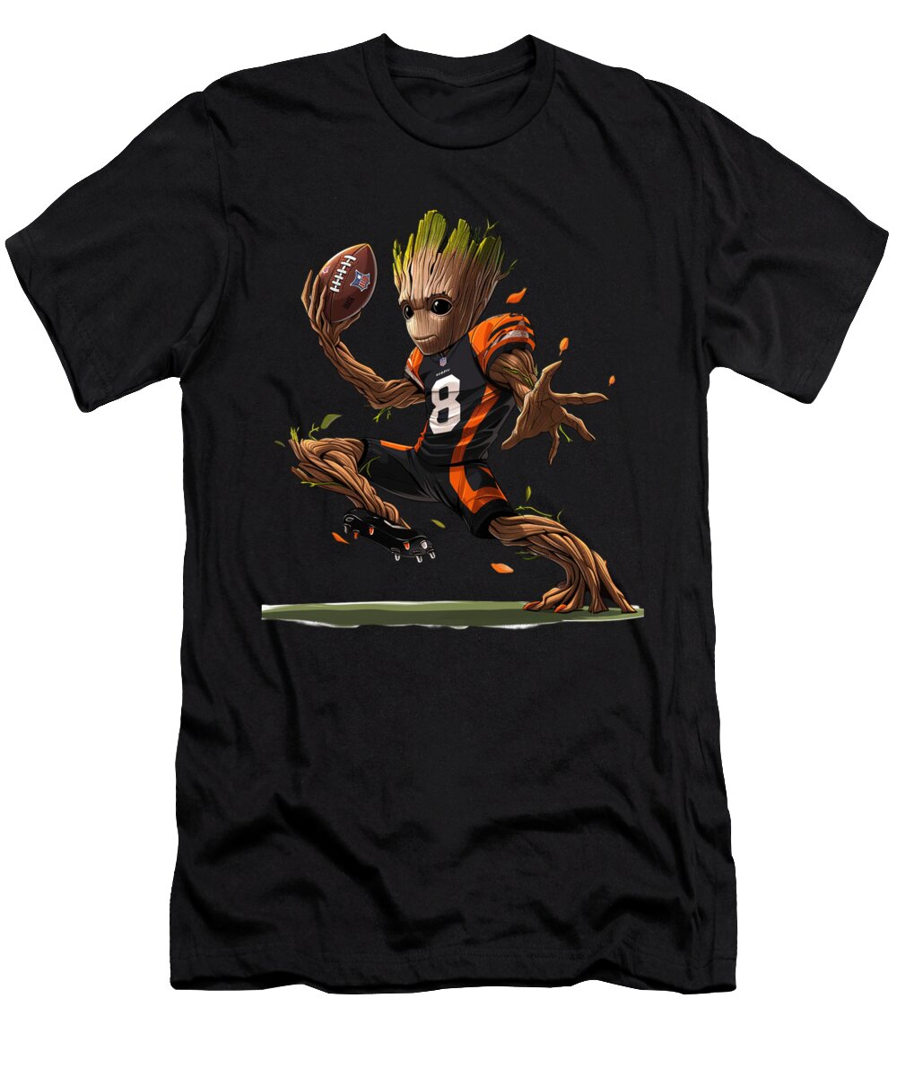 Groot Vs Chiefs Logo Top Cecils Willis T-Shirt