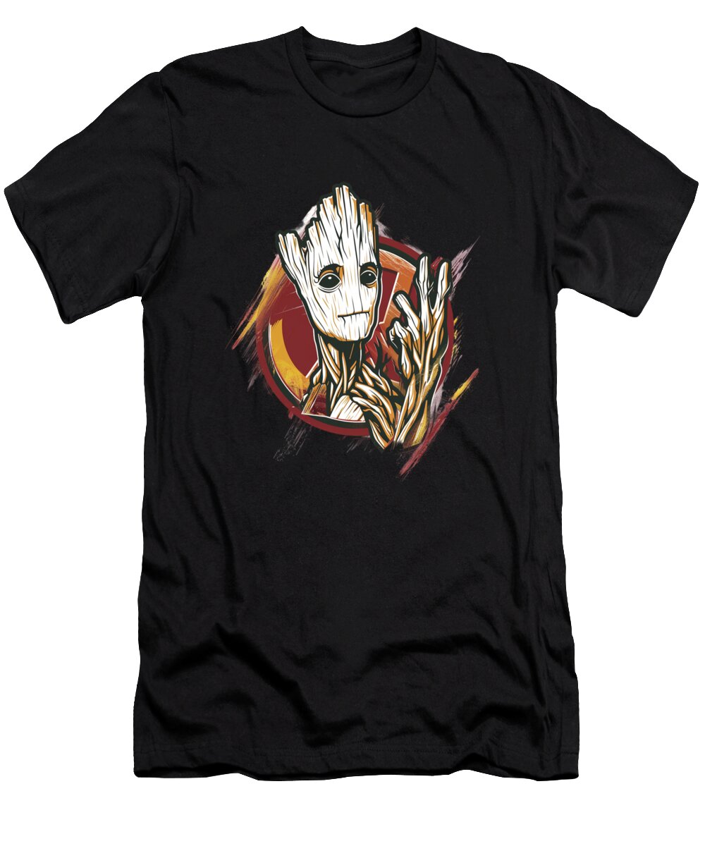 Groot Vs Chiefs Logo Tower Cecils Willis T-Shirt