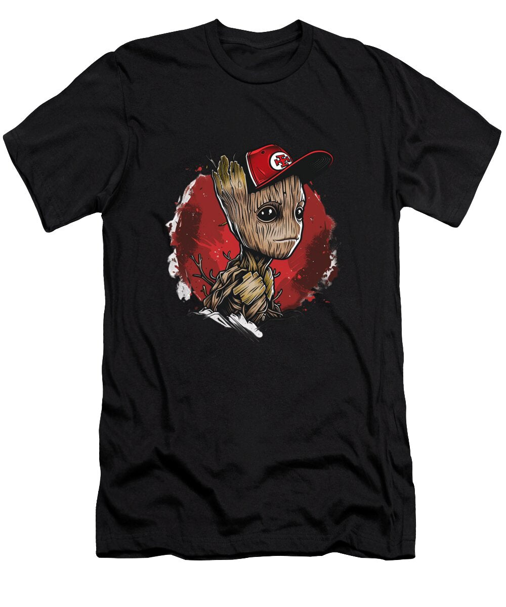 Groot Vs Chiefs Logo Union Cecils Willis T-Shirt